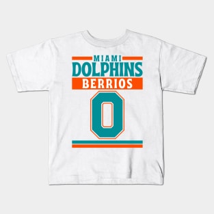 Miami Dolphins Berrios 0 Edition 3 Kids T-Shirt